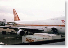 ヴァージン・アトランティック航空の機体