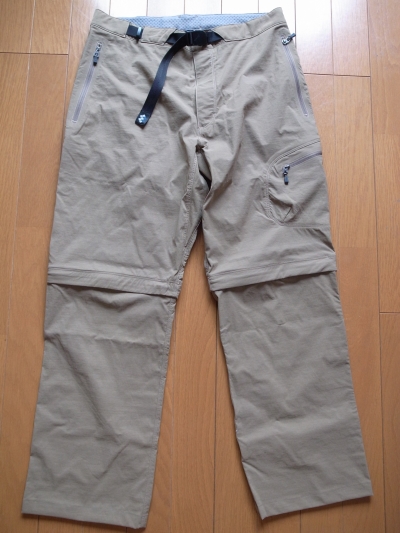 モンベル コンバーチブル1/2パンツ